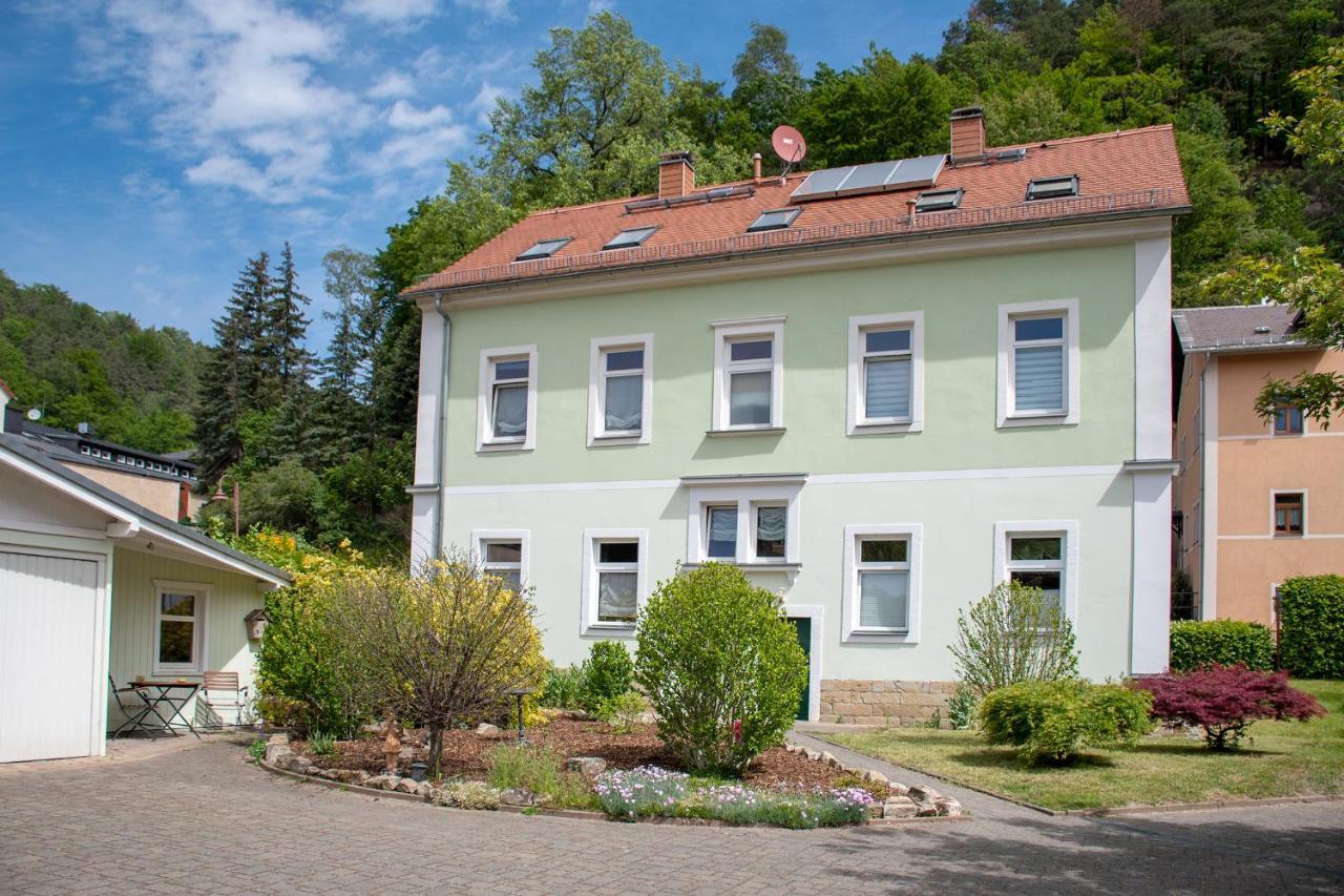 Holiday Apartments Wettin Bad Schandau Buitenkant foto